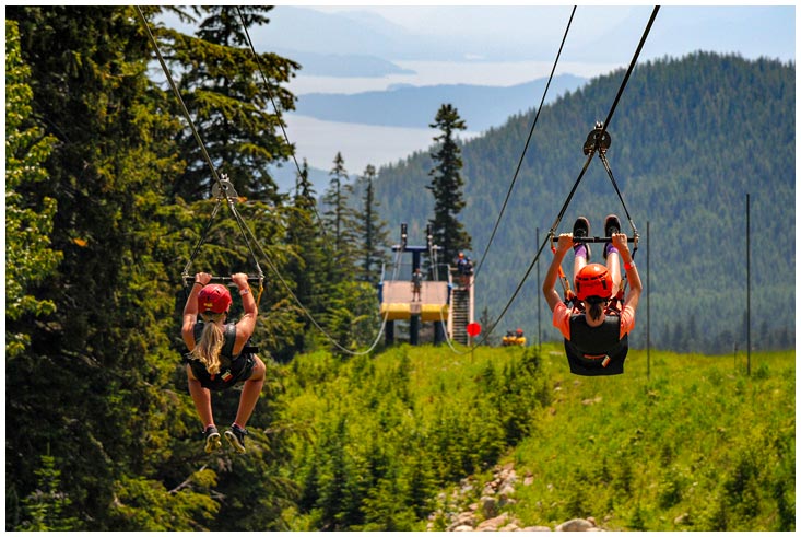 Zipline on Schweitzer